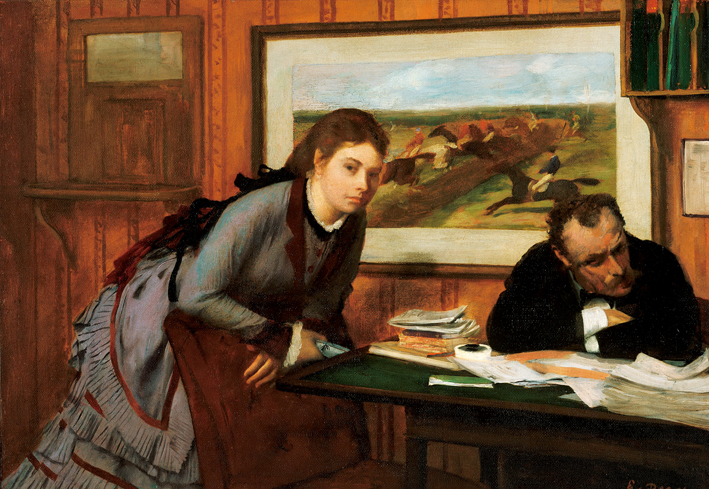  埃德加·德加 Edgar Degas—— 生气中的人